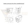 Унитаз напольный без бака антивандальный